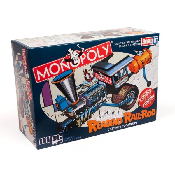 【商品概要】組み立て塗装が必要なプラモデル。別途、接着剤や工具、塗料等が必要。1/25スケール未塗装プラスチック組み立てキット蒸気機関車をモチーフにしたショーロッドを再現V型8気筒エンジンもメカニカルに再現マーキングはボードゲーム、モノポリ...