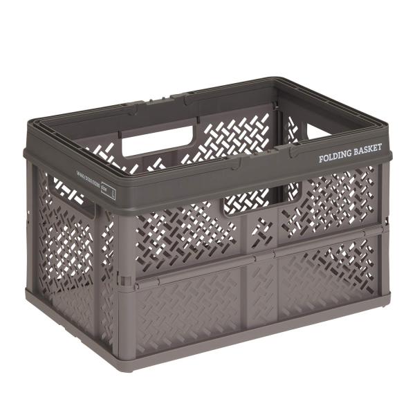 【商品概要】ハンドル付きで持ち運びやすいバスケット！取っ手と中央部の持ち手もあるので、どこからでも持ち運びラクラク！Lサイズの上に２個並べて重ねられるサイズです。車、キッチン、キッズ収納、ランドリー、様々な場所で活躍します。【商品説明】【商...