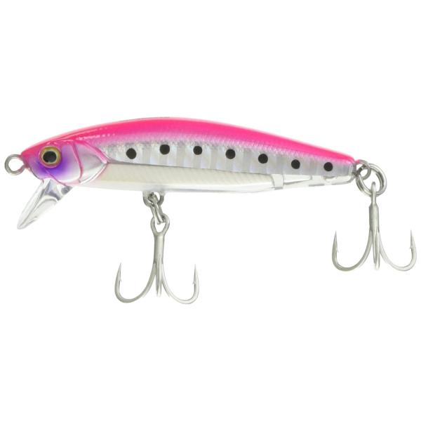 【商品概要】全長:60mm / 自重:10.8gタイプ:シンキングオススメ対象魚:青物カラー名:ピンクバックイワシ (PINK BACK IWASHI)部門名:ユニセックス大人【商品説明】【商品詳細】ブランド：Jackall Lures商品...