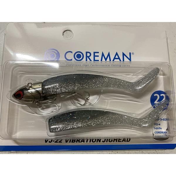 【商品概要】コアマン バイブレーションジグヘッド 110mm VJ-22 (シーバスルアー ジグヘッド)■LENGTH：110mm■WEIGHT：22g■RING：コアマン オリジナル #1■HOOK：がまかつ トレブル13 #10■WOR...