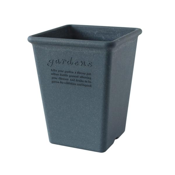 【商品概要】サイズ:W192×D192×H236mm容量:5L素材:ポリプロピレン(木粉混合)原産国:日本自然素材(木粉)を使用しているため、1つ1つ風合いが異なります。【商品説明】説明背の高い観葉植物が映えるロングスクエアタイプ。玄関先や...