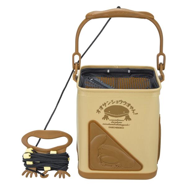 【商品概要】サイズ:21cm×21cm×25cmロープ長さ:8m部門名: ユニセックス大人【商品説明】【商品詳細】ブランド：第一精工商品種別：スポーツ＆アウトドア商品名：第一精工 オオサンショウウオやん! 活かし水くみ 21cm製造元：第一...