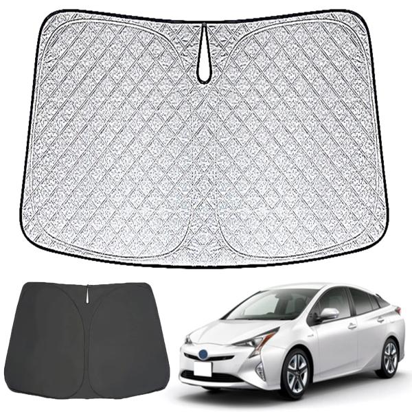 【商品概要】【対応車種】TOYOTA PRIUS (H27.12-現行) 。グレード対応：ZVW50/ZVW51/ZVW55型.（ご購入前に、お車がこの製品に合っているかどうか、よく確認してください。）【6層構造*高品質素材】6層構造は断熱...