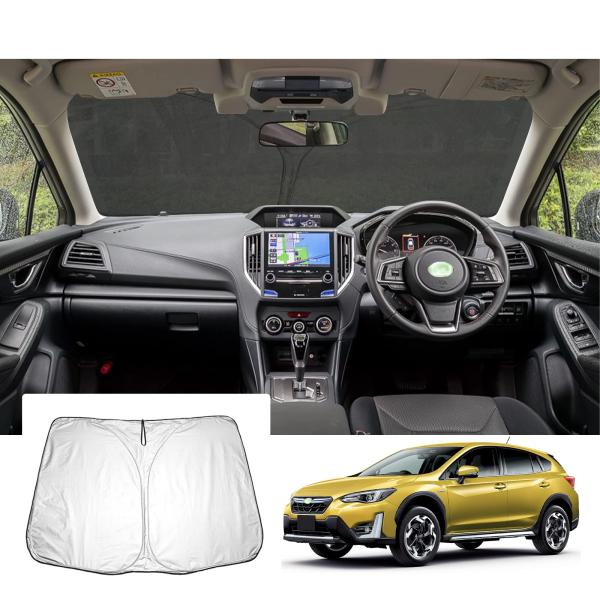 【商品概要】【対応車種】スバル・XV 3代目 GT系 GT3/GT7/GTE型 2017年~2023年【材質・構造】高密度アルミメッキ反射層・ポリウレタン耐熱断熱層・UVチタン銀コーティング断熱層・ナノ断熱遮光素材。4層構造を採用し、4つの...