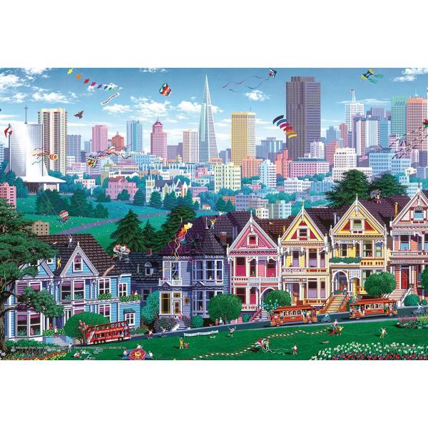 300ピース ジグソーパズル アレキサンダー・チェン アラモスクエアの