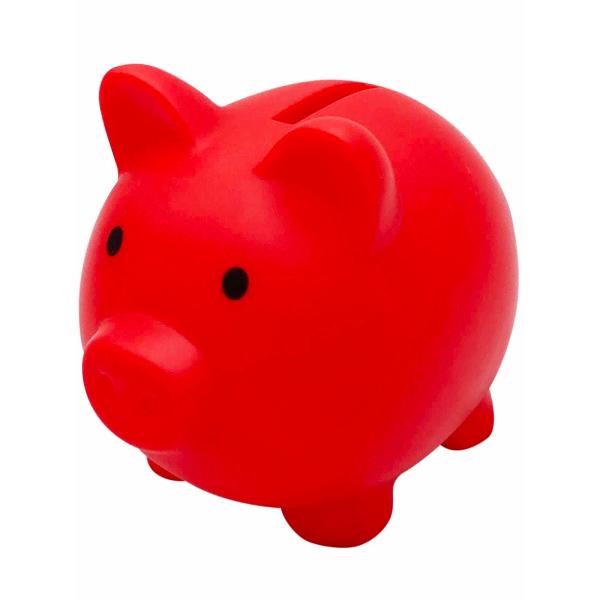 【商品概要】?【かわいいブタさん貯金箱】 世界中で古くから愛されている豚モチーフのシンプルな貯金箱です。大きすぎない約10CMと約12cmサイズで机や棚の上などに、ちょこんと飾れてとっても可愛い。ビビットなカラーがポイントでお部屋のインテリ...