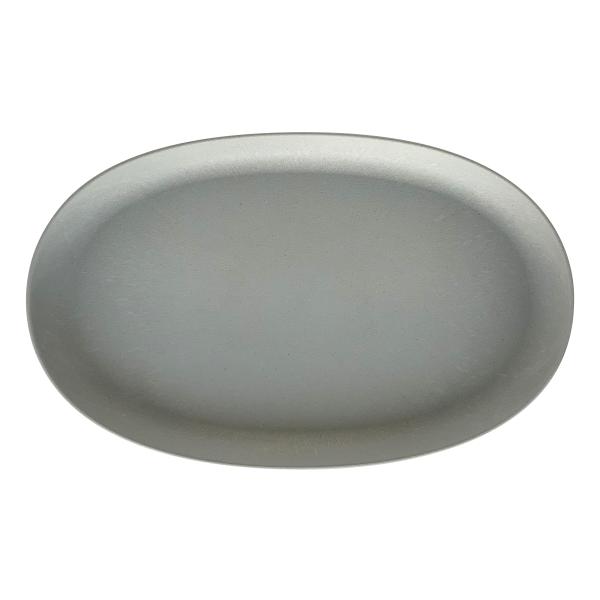 【商品概要】サイズ：W42.5×D26.9×H4cm重量：397g素材:ポリプロピレン(木粉混合)原産国:日本自然素材(木粉)を使用しているため、1つ1つ風合いが異なります。【商品説明】説明プランターオーバルのセットアッププレートです。やわ...