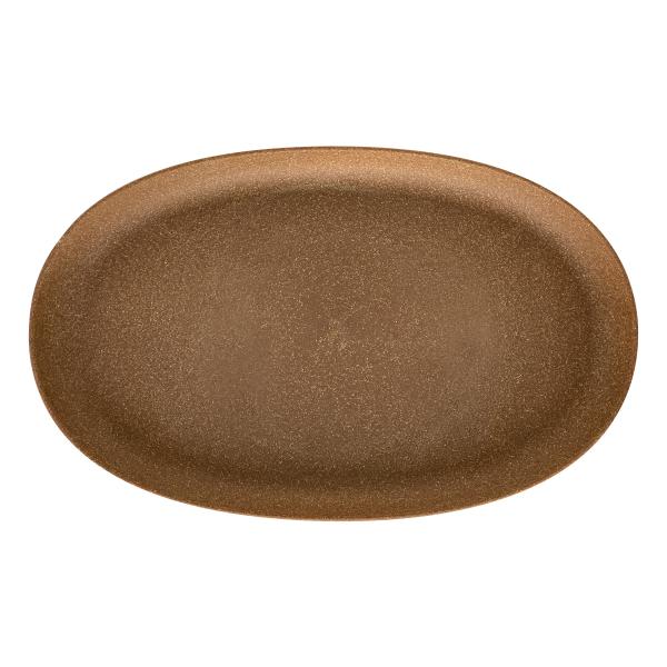 【商品概要】サイズ：W42.5×D26.9×H4cm重量：397g素材:ポリプロピレン(木粉混合)原産国:日本自然素材(木粉)を使用しているため、1つ1つ風合いが異なります。【商品説明】説明プランターオーバルのセットアッププレートです。やわ...