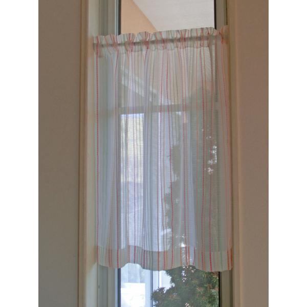 おしゃれな かわいいロングカフェカーテン ストライプ柄 幅70ｃｍ 丈70ｃｍ Buyee Buyee Japanese Proxy Service Buy From Japan Bot Online