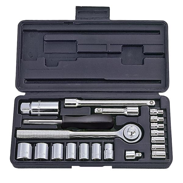 BAL(大橋産業) 車 整備 工具 ソケット ラチェット レンチセット 21PC No.501