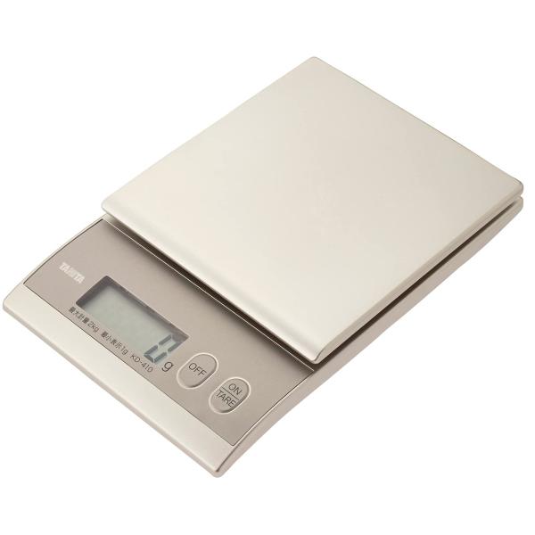 タニタ クッキングスケール キッチン はかり 料理 デジタル 2kg 1g単位 ゴールド KD-410-GD