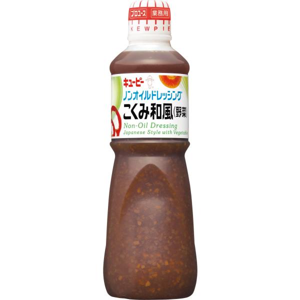 他サイト： キユーピー 1L ノンオイルドレッシング こくみ和風 (野菜) 1000ml (業務用) 大容量の商品画像