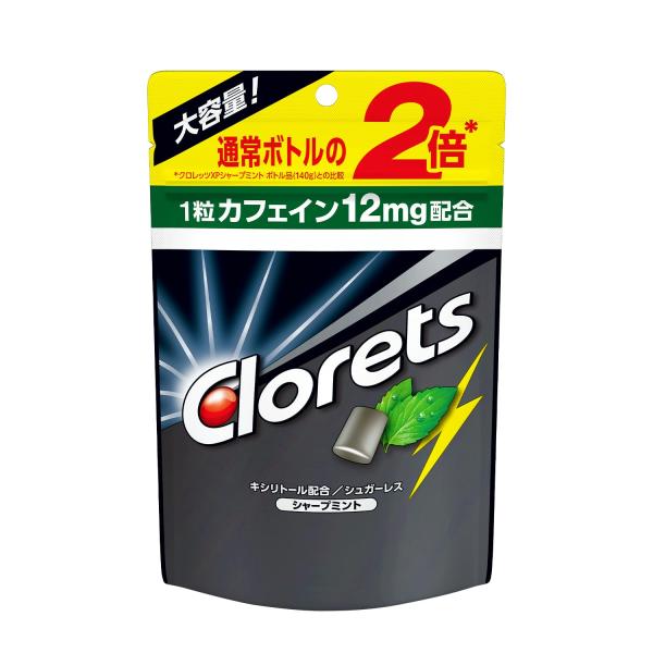 他サイト： クロレッツ シャープミント スタンドパウチ ガム 大容量 280gの商品画像