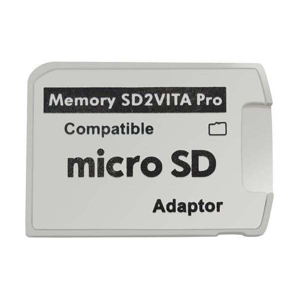 Iesooy UltimateバージョンSD2Vita 5.0メモリーカードアダプター、PS Vita PSVSDマイクロSDアダプターPSV 1000/2000 PSTV FW 3.60