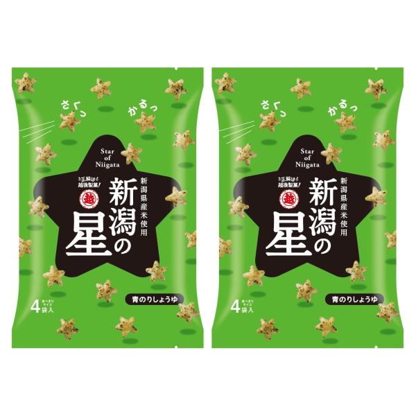 越後製菓 新潟の星 青のりしょうゆ 80g