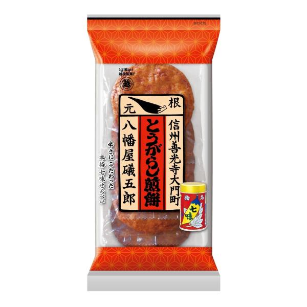 越後製菓 七味とうがらし煎餅 6枚×6袋