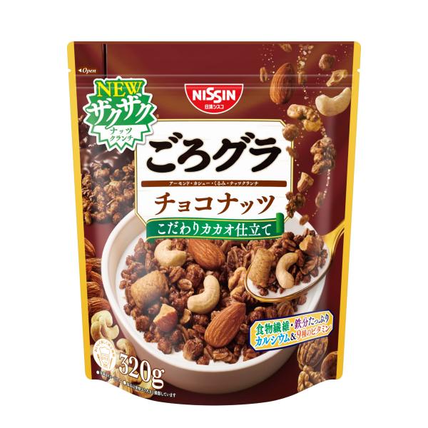 他サイト： ごろグラ 日清シスコ チョコナッツ 320gの商品画像