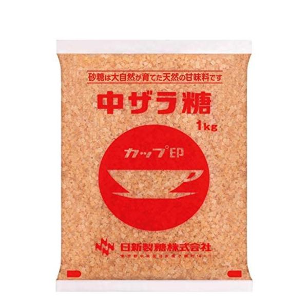 日新製糖 カップ 中ザラ糖 1kg×10入