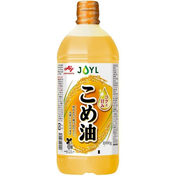 J-オイルミルズ　AJINOMOTO 米油　コメ油　1000g