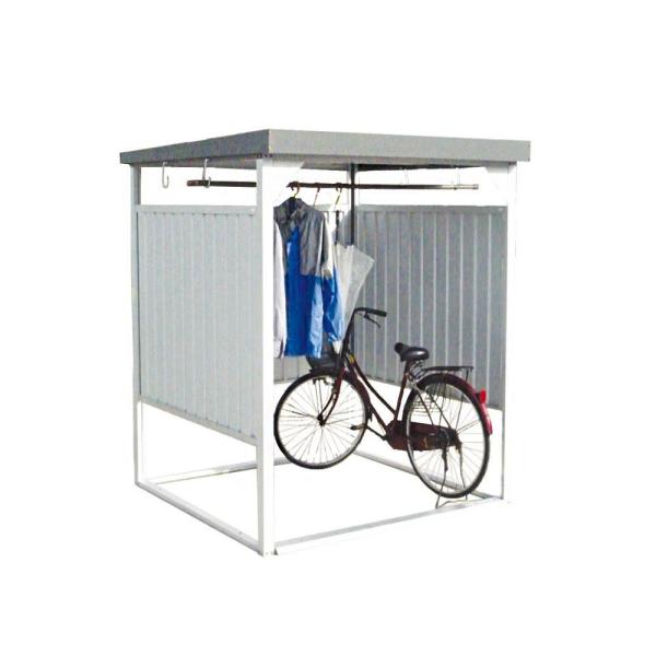 収納庫 庭 屋外 狭い 屋根 自転車置き場 屋根 mm2 おしゃれ雑貨 おしゃれ Rose おしゃれ 住宅設備 取り寄せ 万能物置 間口1600タイプ 壁パネル通常タイプ 組立式 Rosey