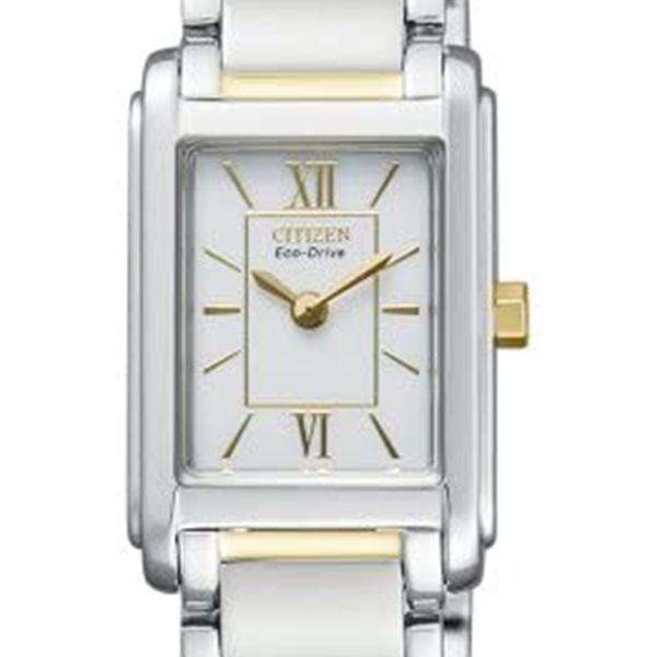 シチズン コレクション エコドライブ ソーラー 角型 レディース  