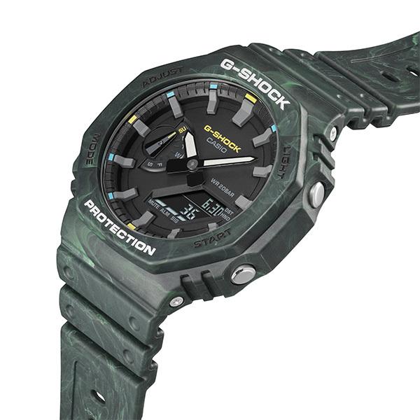 G-ショック G-SHOCK 八角形 ミステックフォレスト 迷彩 GA-2100系 