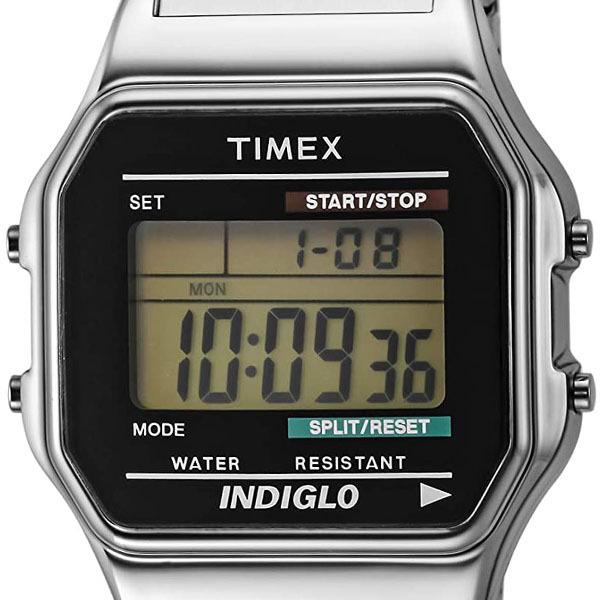 タイメックス TIMEX クラシック デジタル シルバー エクスパンション 
