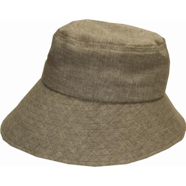 Rosinante ハット つば広 春夏 大きいサイズOK 日本製 日よけ 綿麻トップ270 56/58/60/62/64cm 帽子 レディース 大きめ ろしなんて工房 SP254