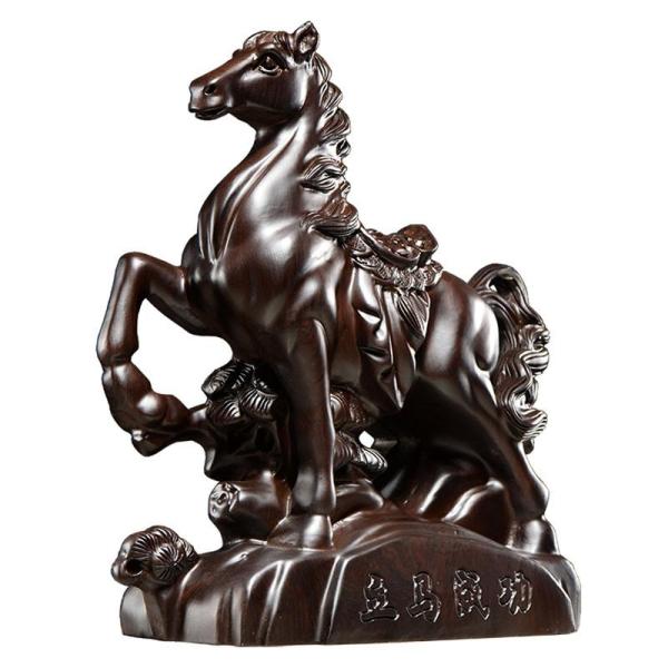 [Release date: December 2, 2025]サイズ：高さ20cm  高さ25cm 高さ30cm馬の置物は、家、オフィス、カフェなどの本棚、机、キャビネットを飾るのに使用され、高級感を添えます。素材：木製木製馬置物の多彩な...