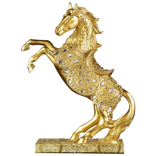 [Release date: December 9, 2025]◎金色の馬の樹脂製装飾品として、この作品は繁栄と成功を体現し、装飾的な装飾の慣習と一致し、どんな部屋にもポジティブな雰囲気を醸し出します。◎サイズ: 24.5*10.8*36c...
