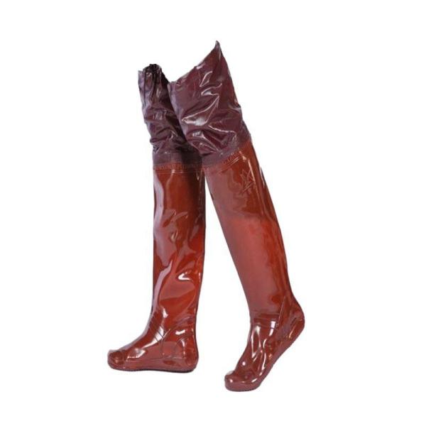 [Release date: January 27, 2026][幅広いアプリケーション]：防水性のヒップブーツは、農業、雨の日の屋外作業、釣り、ガーデニング、植え付けなどに適しています【ウェーダー】PVC加工で防水性・撥水性の高い生地が使...