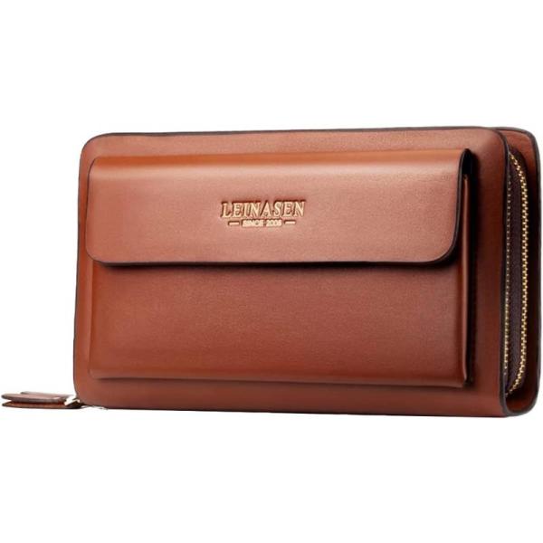 財布 メンズ 長財布 PUレザー 大容量 8枚カード収納OK 多機能 小銭入れ 通帳 スマホ収納可能 使いやすい おしゃれ 父の日 誕生日