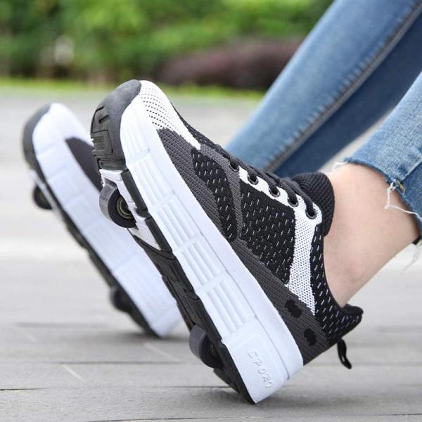 [Release date: June 22, 2024]靴を美しく使いやすくしながら、後輪の収縮と見えないスイッチを好きなように切り替えることができますソールは2つのホイールと1つのホイールに分かれており、プーリーのデザインはよりクールで...