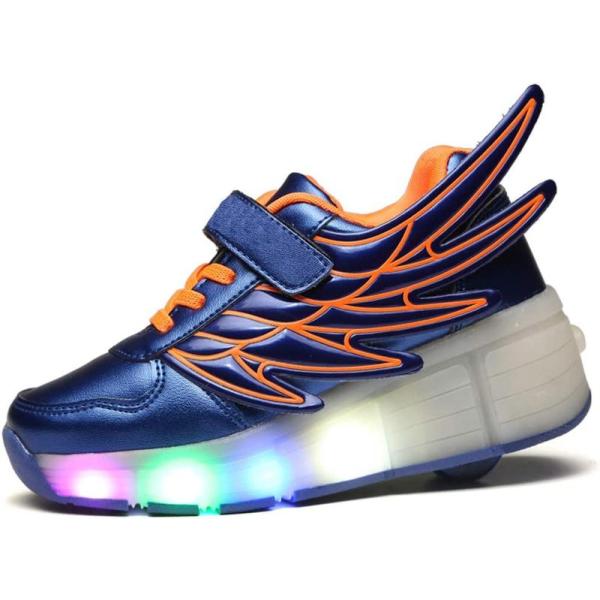 [Release date: June 22, 2024]足元に点滅ライトを追加し、ファッションの暴走をよりクールでスタイリッシュに高品質の高剥離レザーで、屈曲や引き裂きに強く、長寿命で足にフィットし、動きをより自由にします。靴ひもは、靴全...