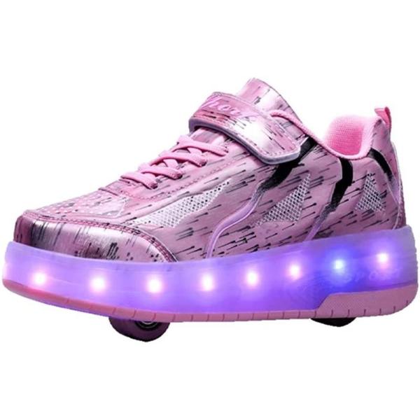 [Release date: June 22, 2024]表地: 合繊ヒールのタイプ: フラット輝くローラーシューズ。12色を自由に変更でき、お子様をクールな男の子や女の子に変身させます。インナーは通気性に富んだファブリック素材で快適な履き...