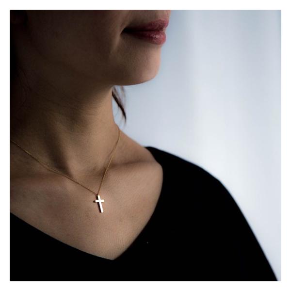 ネックレス レディース クロス 十字架 18金 K18 ゴールド シンプル おしゃれ 40代 50代 ブランド お守り Necklace プレゼント 普段使い Buyee 日本代购平台 产品购物网站大全 Buyee一站式代购 Bot Online