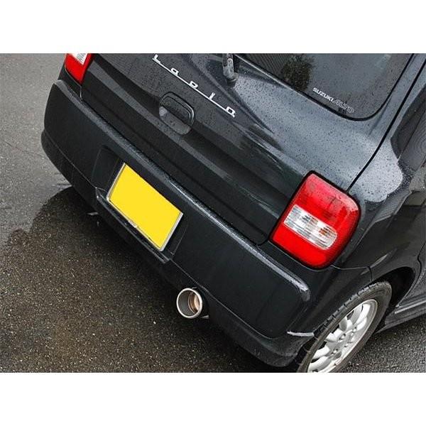 ラパン　HE21S 後期　ターボ用　マフラー　砲弾　ロッソモデロ ラパン HE21S 後期 ターボ用 マフラー 砲弾 ロッソモデロ - メルカリ