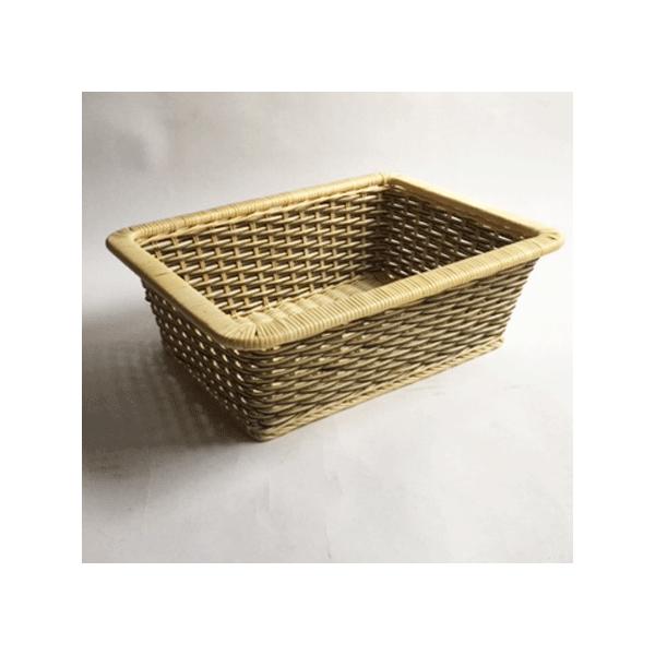 【新品・未使用品】脱衣所用ラタン収納 rotandeko_ka-808