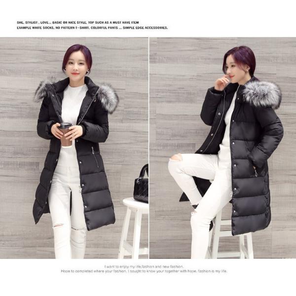 セールダウンコート レディース ダウンジャケット ロング丈 レディース