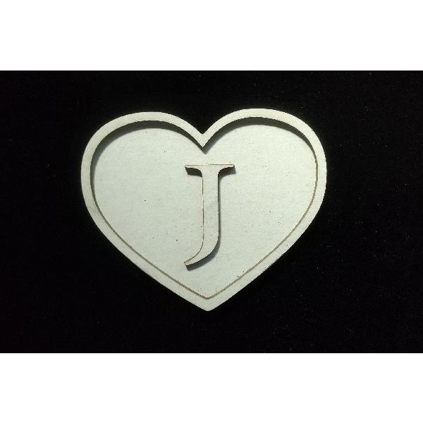 ハート型チャーム用セット J 7.2cm 2mm厚 : ROTEROSE ONLINE SHOP