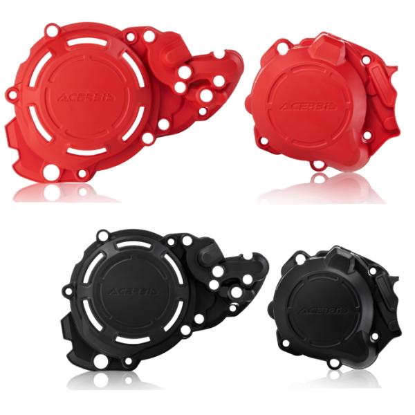 対外的な衝撃から車体の心臓部を護るエンジンケースガードブーツ、衝撃、汚れ、泥、その他の破片による摩耗から保護するモータークランクケースとイグニッション/クラッチカバー。車体のクランクケースとイグニッション/クラッチカバーボルトを利用して簡単...