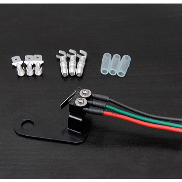 ブレンボ RCSクラッチマスター対応、防水マイクロタイプの機械式スイッチ◇スイッチは安心の日本製で防水タイプを使用。◇素材は全てステンレス、ジュラルミンを使用で高耐久。◇加工不要のボルトオン取り付け。◇クラッチ用は対応の難しいスズキ車・カワ...