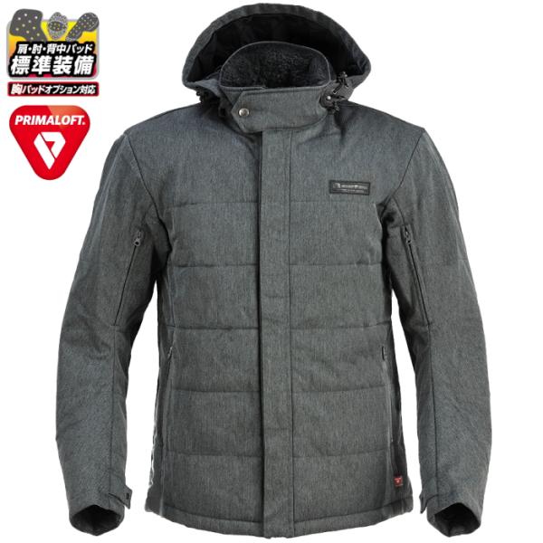 【50％off　処分特価販売中！】ダウンに匹敵する暖かいプリマロフト(R)は、脱炭素・リサイクルにも貢献。高機能中綿入りアーバンフーディダウンに匹敵する高機能素材、プリマロフト(R)の中綿入りパーカー。中綿には超軽量・イージーメンテナンス性...