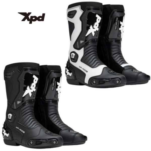 XPD エックスピーディー S124 XP-MODE レーシングブーツ プロテクション性能 通気性 快適性 バイク