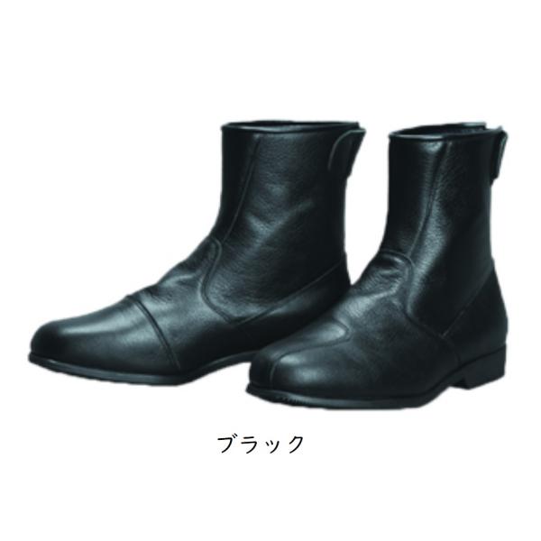 処分特価 NB＋ TRB-004 RIDING BOOTS BLACK ライディングブーツ