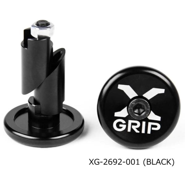 X-GRIP XG-2692-001 エックスグリップ アルミバーエンドキャップセット