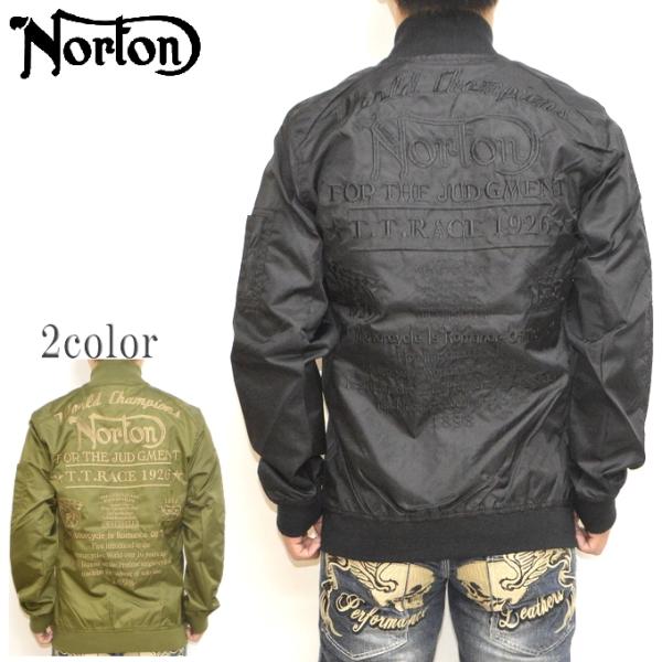 ノートン（NORTON） 服 アパレル 211N1601 撥水ナイロンツイル MA-1