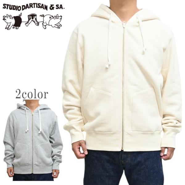 STUDIO DARTISAN ダルチザン　プリントパーカー 　L roughriders_8126