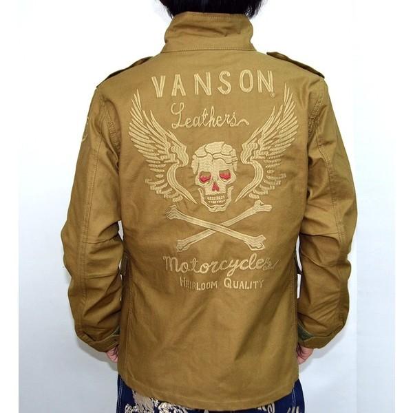 VANSON（バンソン） VANSON NVSL-611 M-65シャツ 長袖シャツ