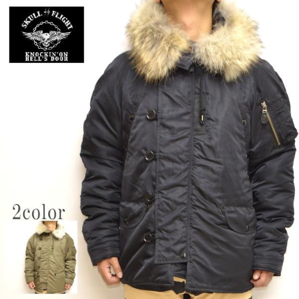 新年初売りスペシャル❗️SKULL FLIGHTライダースN-3B ブラック38 roughriders_sk-2018aw-n3b-black